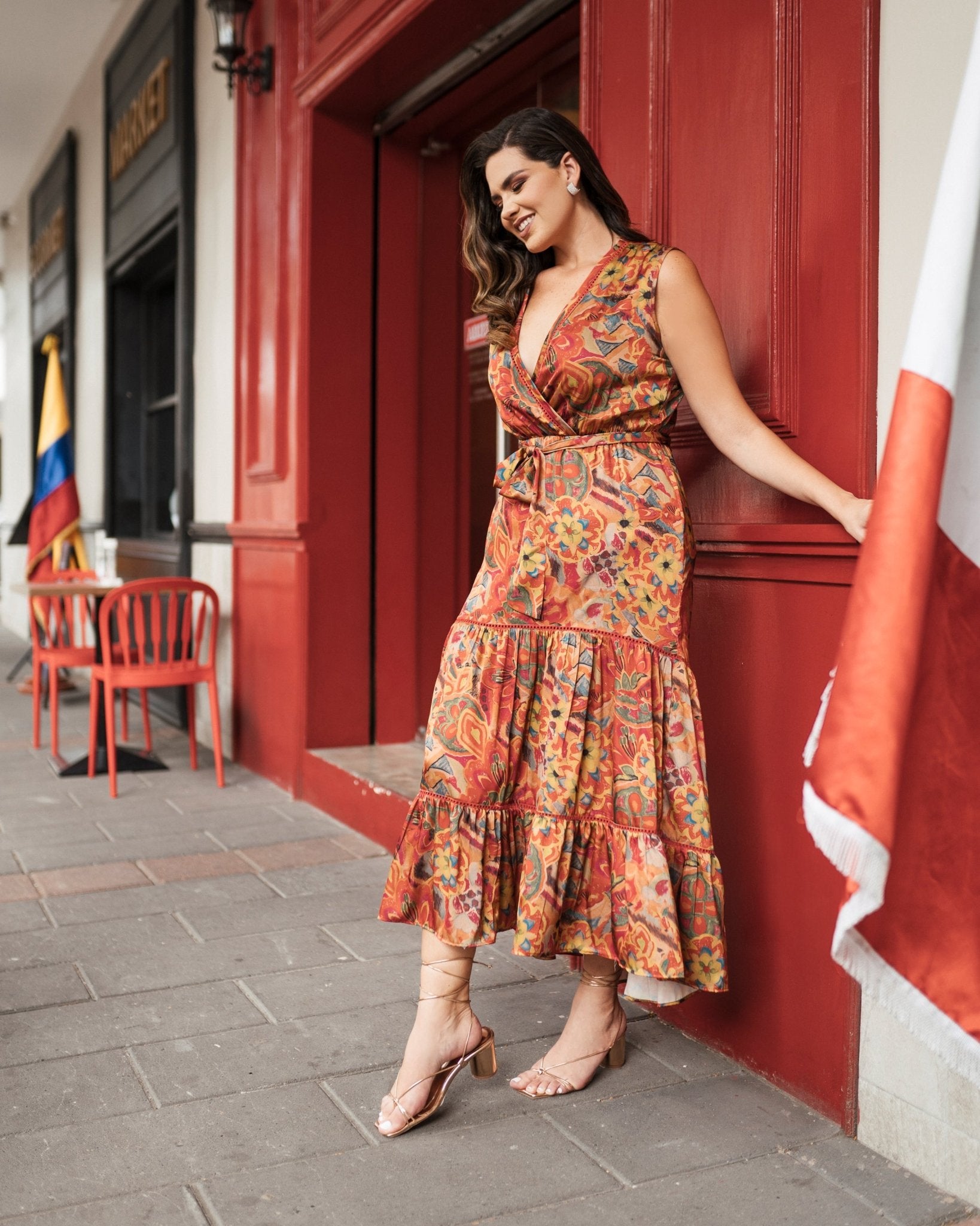 knee length dresses for ladies Elsie Dress – LEMALER