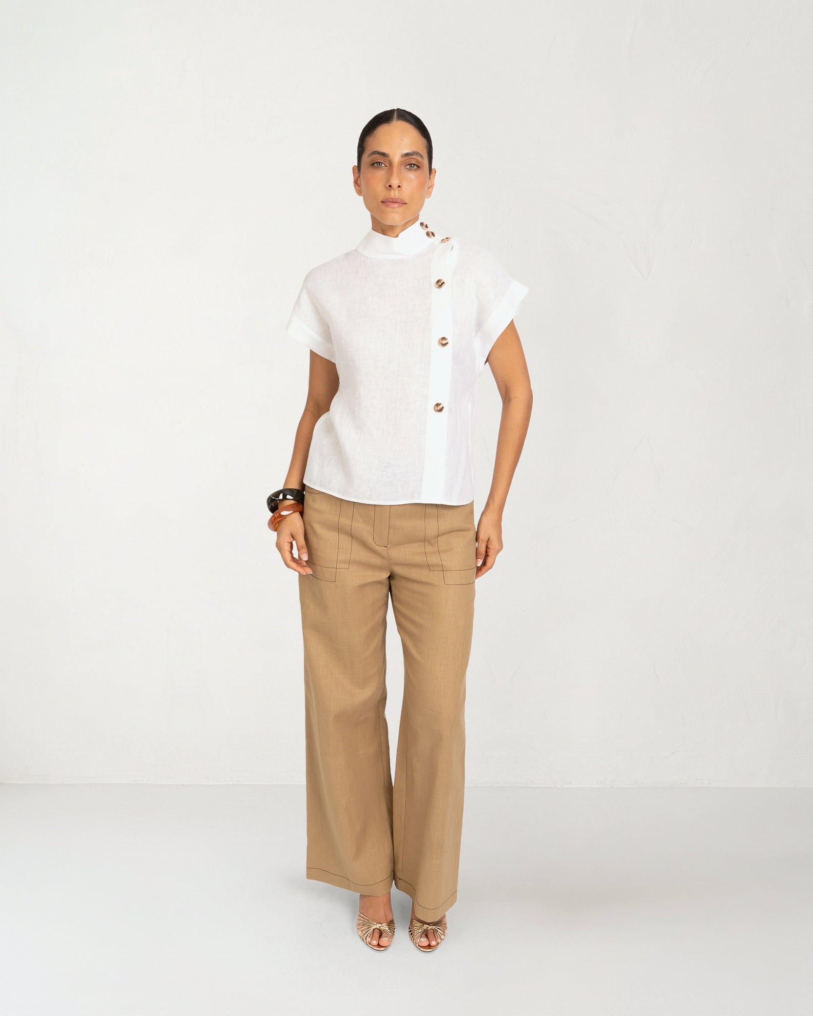 Blusa Felicia Crudo