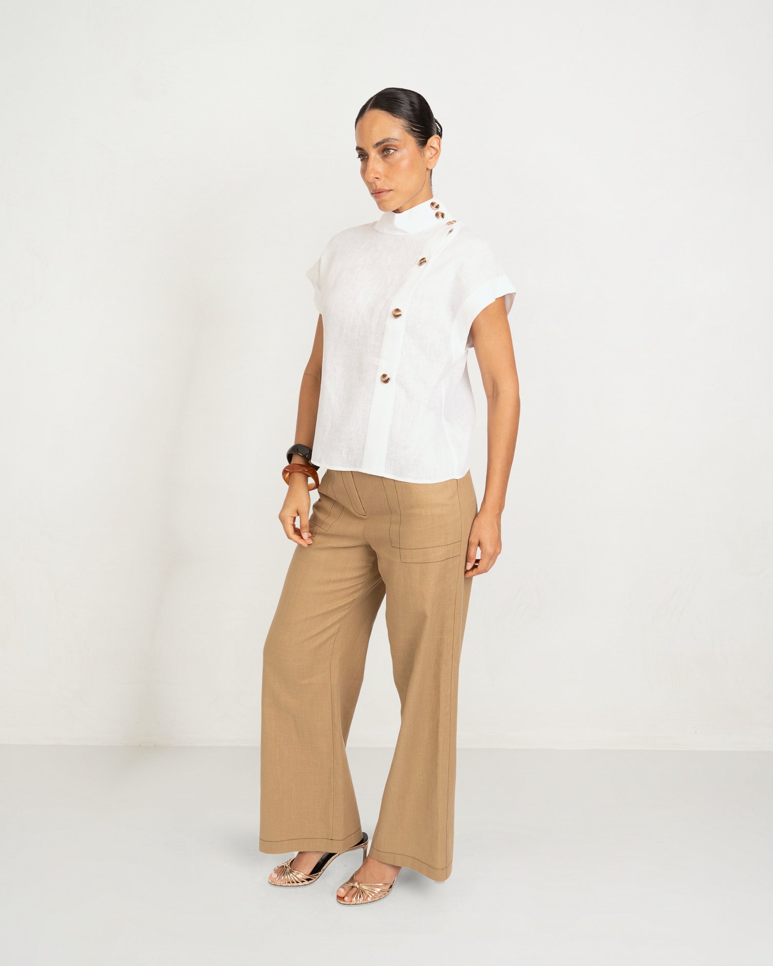 Blusa Felicia Crudo