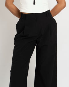 Pantalón Lana Negro